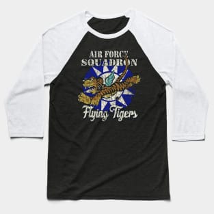 Flying Tigers Bomber // Vintage AVG Baseball T-Shirt